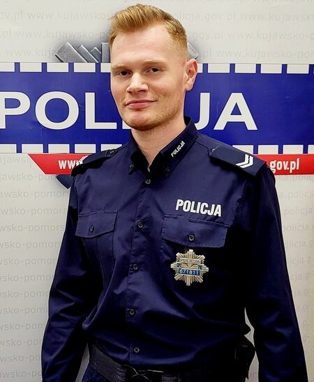 st. sierż. Mikołaj Majewski - Dzielnicowy Rejonu nr VII