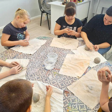 Zajęcia ceramiczne dla uczniów. Nie było łatwo