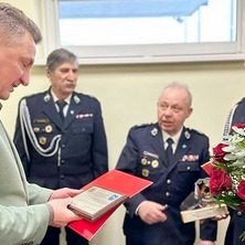 Uroczyste spotkanie w komendzie. Nie zabrakło życzeń