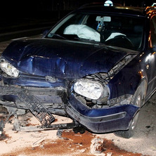 Pijany kierowca spowodował kolizję. Nie posiadał uprawnień