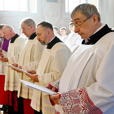 Kcynia z kolegiatą i kapitułą. Uroczystość w Sanktuarium Krzyża Świętego