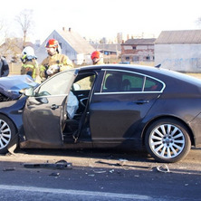 Zderzenie czterech aut. Na miejscu służby <font color=