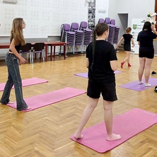 W takt muzyki. Zajęcia usprawniające ruchowo